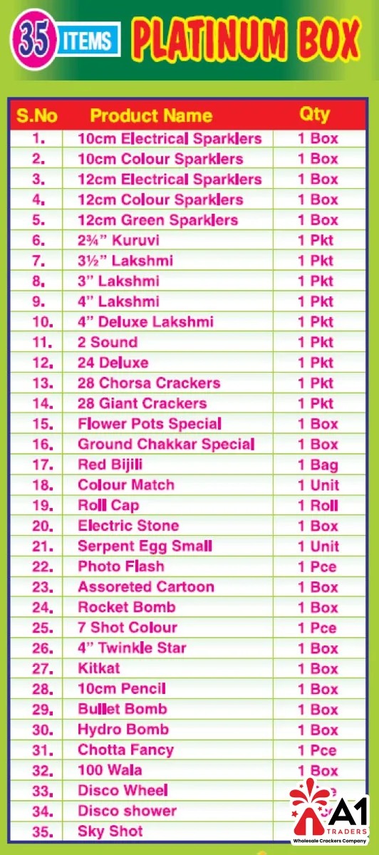 Platinum Box - 35 Items